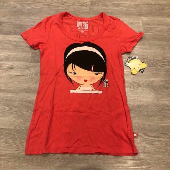 Harajuku Lovers Tops - Harajuku Lovers Short Sleeve T-Shirt NWT Sz M